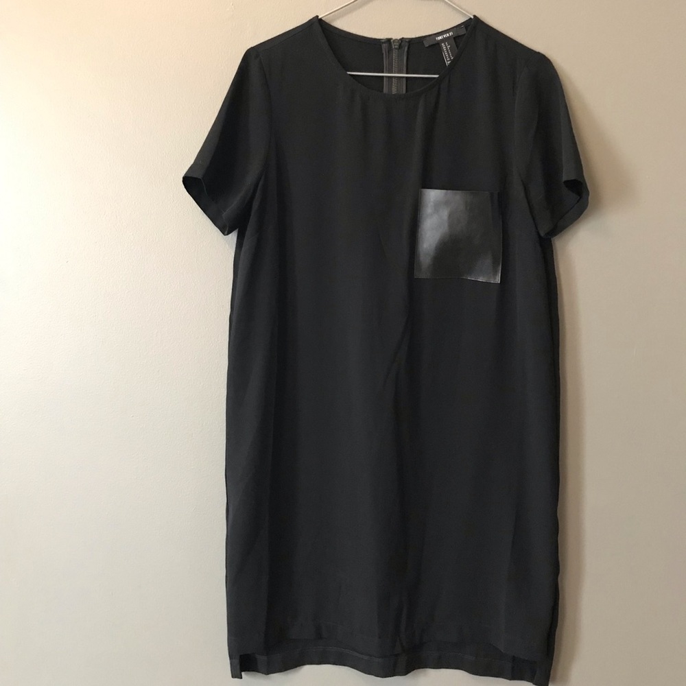 Black Shirt-Dress